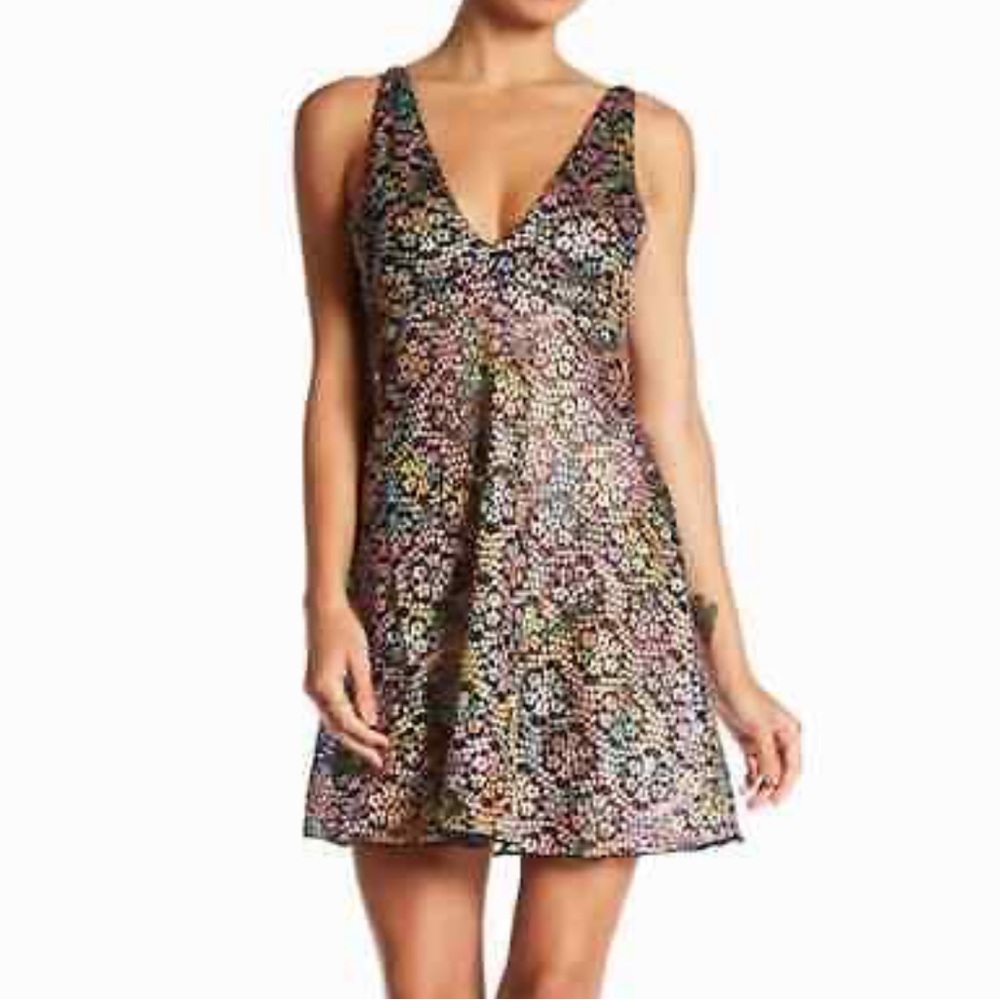 Free People Intimately Forget Me Not Lace Sheer Dress Size XS